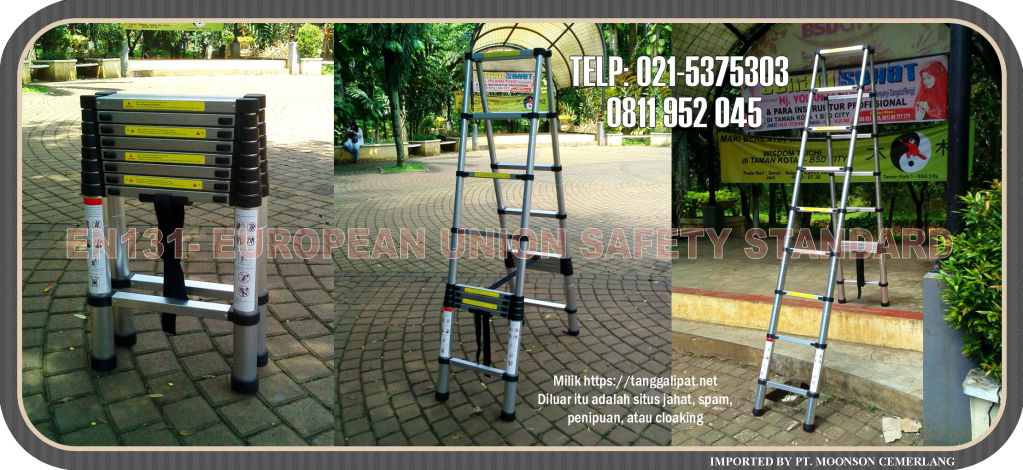 Tangga Lipat Teleskopik 2,6m