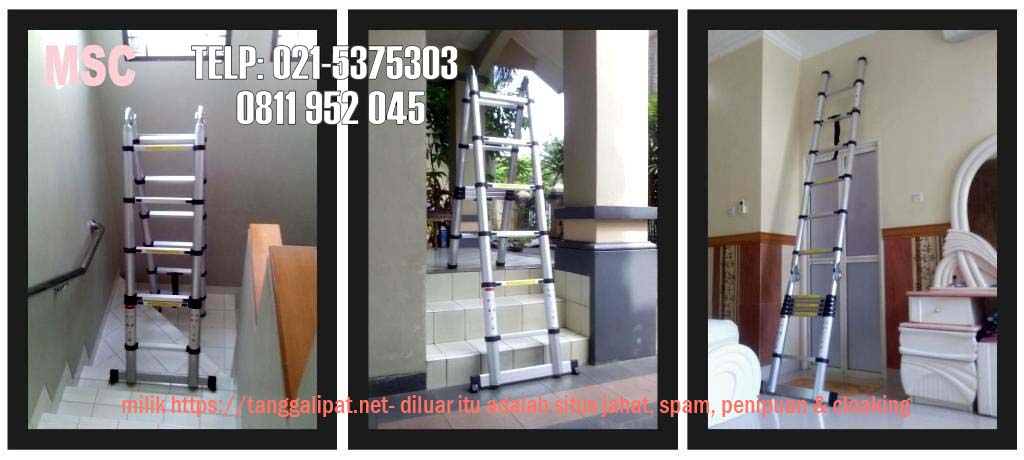 TANGGA LIPAT TELESKOPIK 3.8M