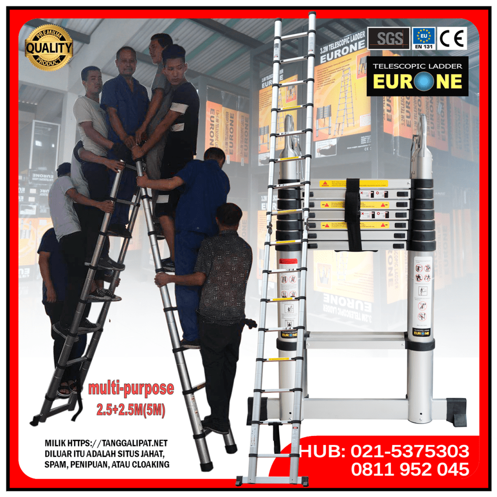 Tangga Lipat Teleskopik