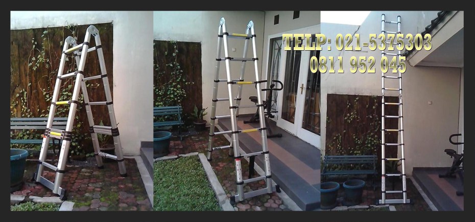 Tangga Teleskopik Multipurpose 3.8M Tangga Telescopic Multipurpose 3.8M