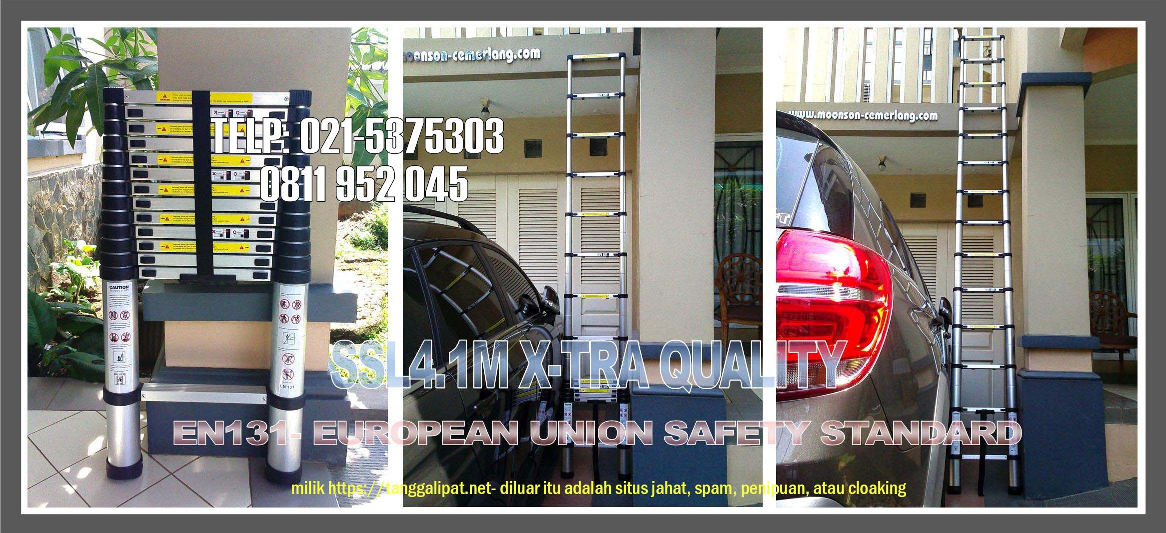 tangga teleskopik 4.1m