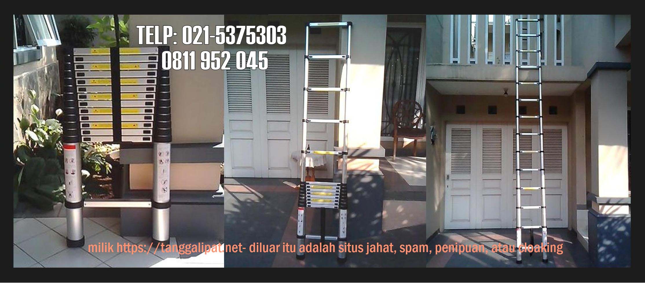 tangga teleskopik 4,1m