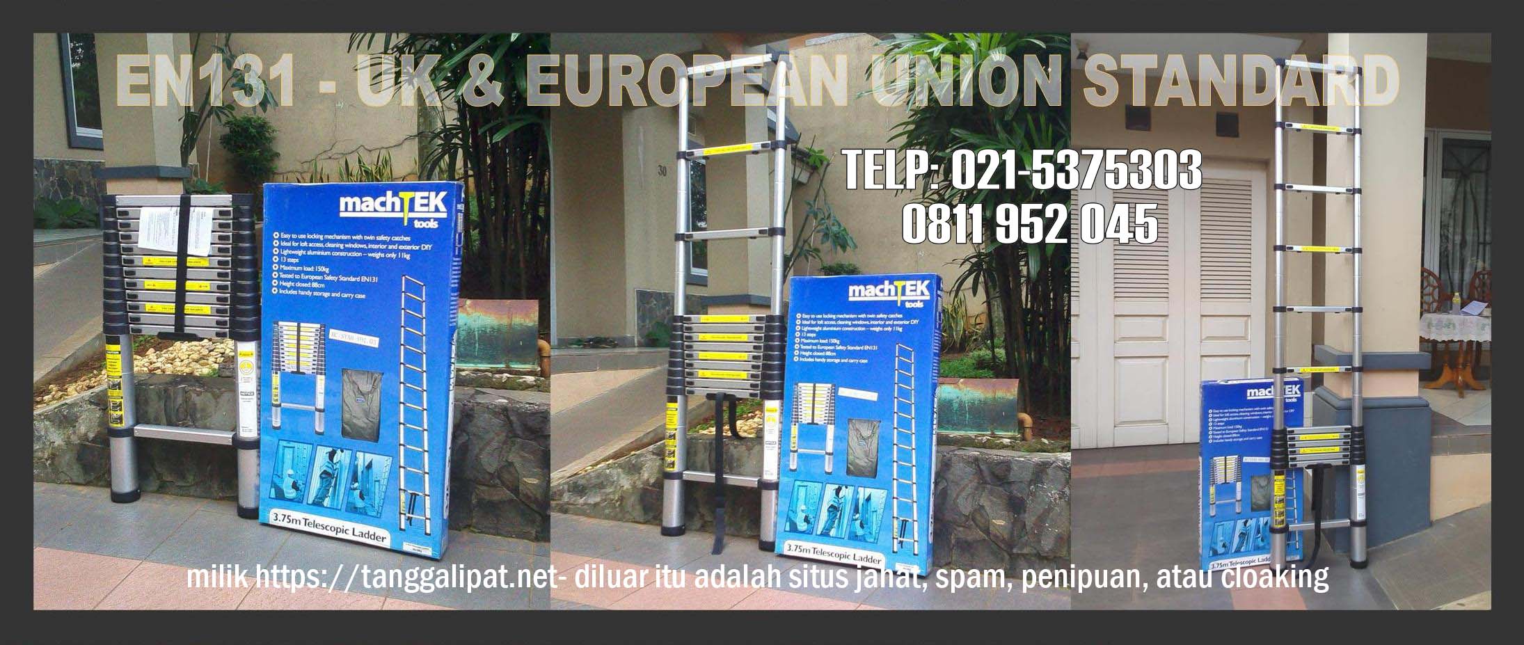 tangga teleskopik