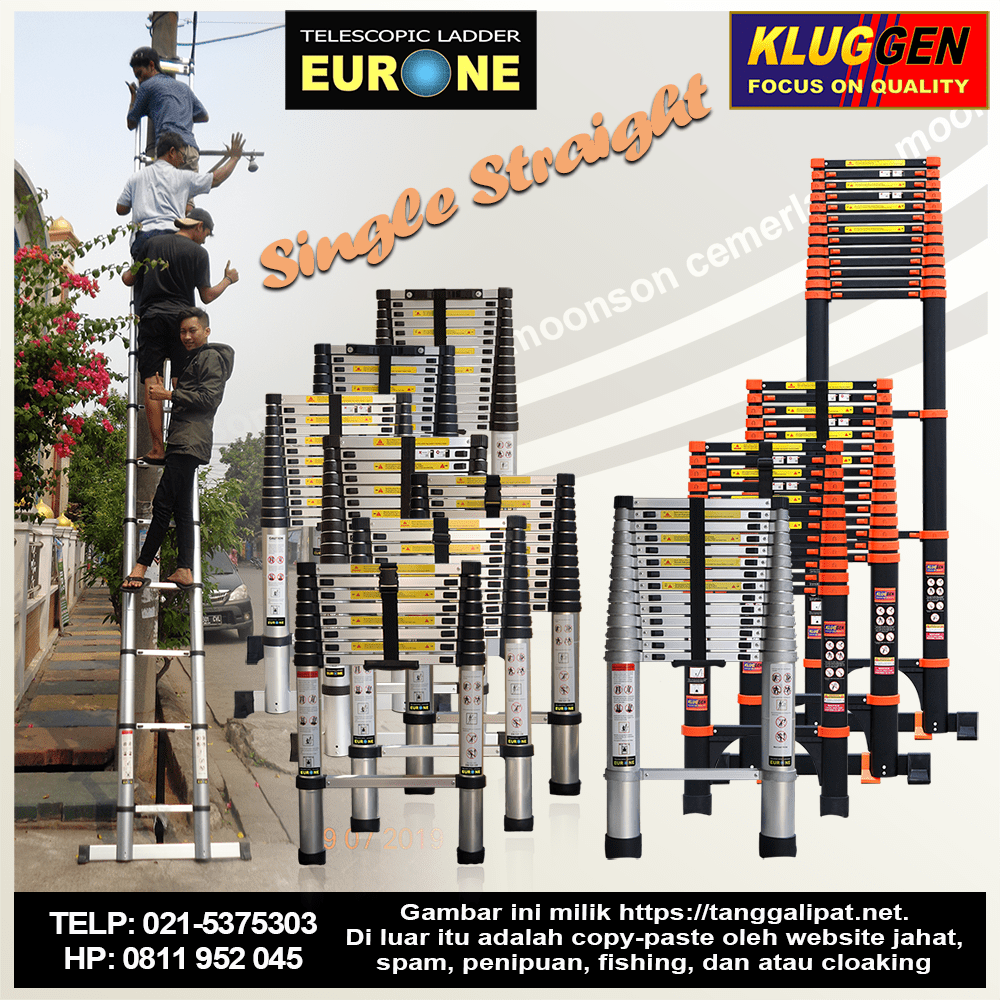 Tangga Lipat Teleskopik