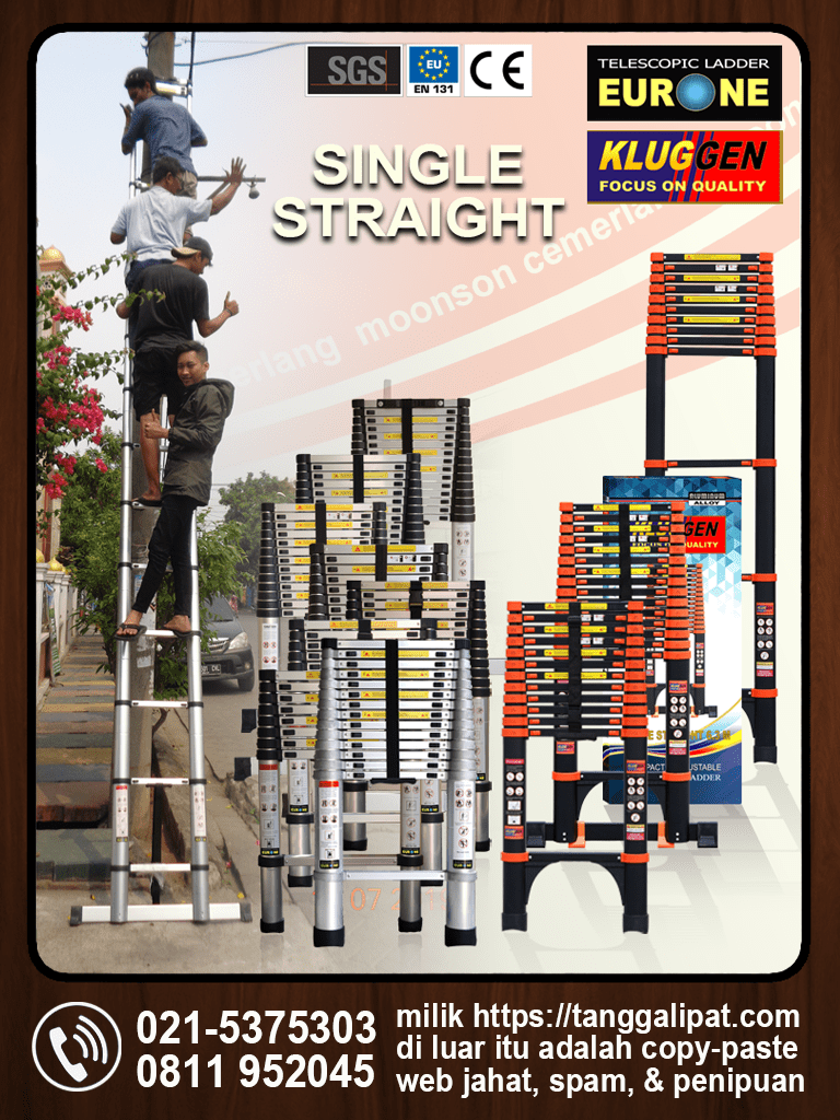 Tangga Telescopic  5 m