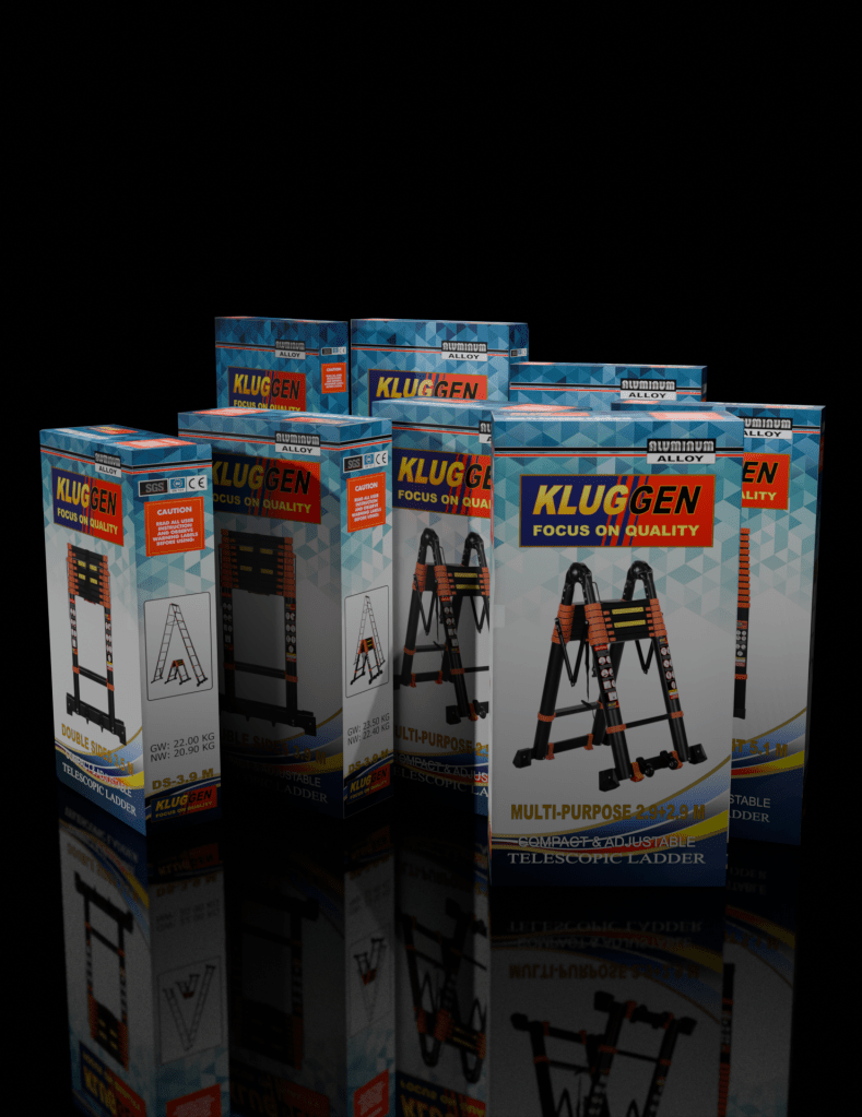Tangga Teleskopik Premium Kluggen